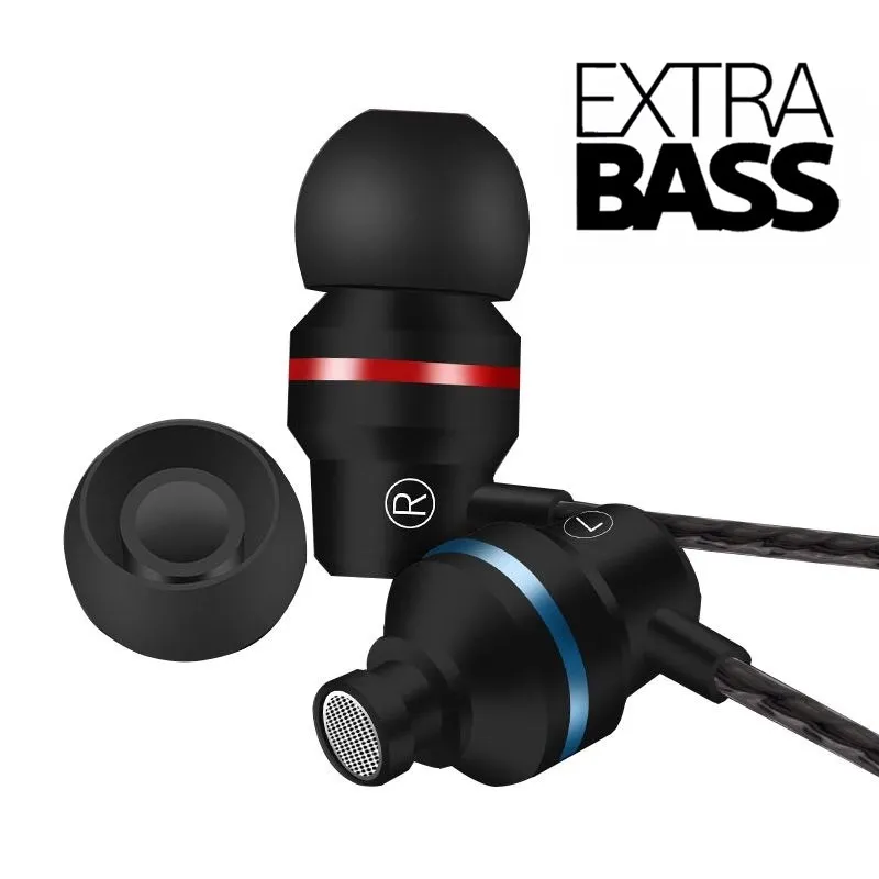 

Wired Earbuds Earphones 3.5mm In-Ear Earphone Earpiece With Mic Stereo Gaming Headset For Samsung Xiaomi Phone Sport Headset