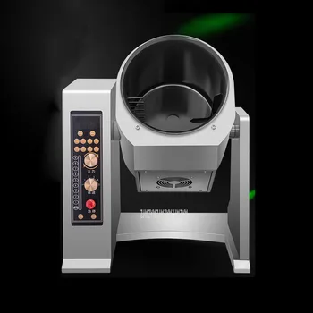 

4L Electric Full Automatic Stir-Frying Machine Large Commercial Intelligent Non-stick Drum Rolling Cooking Robot Machine 220V