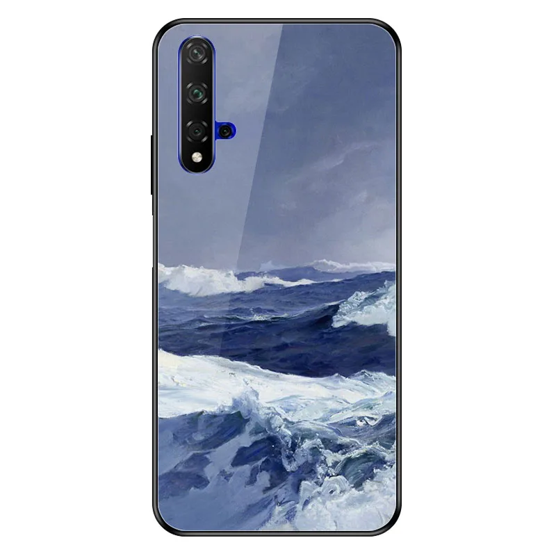 Geruide для huawei honor 20 чехол, закаленное стекло honor 20 lite чехол cubierta para Для huawei honor 20 pro YAL-L41 L21 чехол