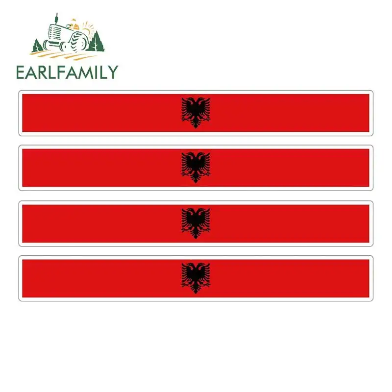 4 шт. автомобильные наклейки EARLFAMILY в полоску 13 см х 1 7 | Автомобили и мотоциклы