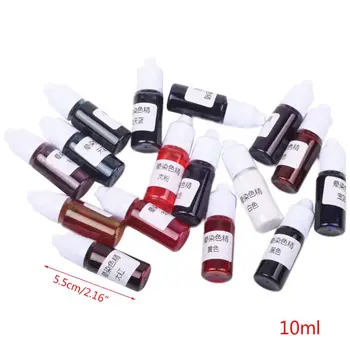 

16 Colors Epoxy Pigment Liquid Colorant Dye Ink Diffusion Resin Jewelry Making 634D