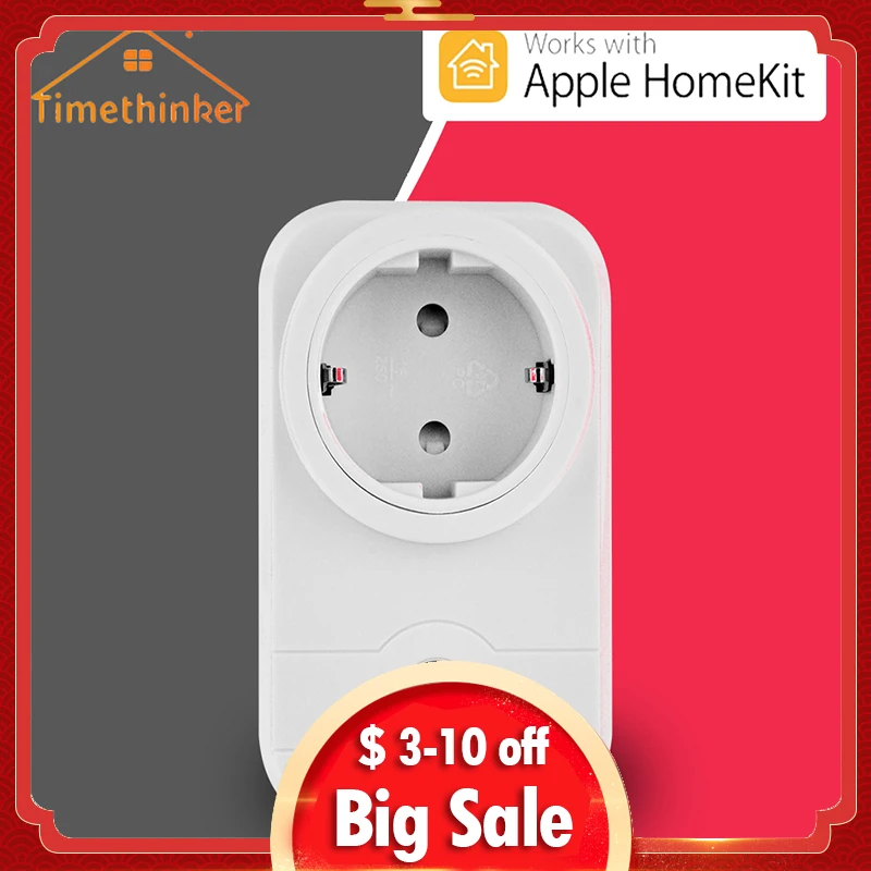 Умная розетка Timethinker для Apple Homekit WiFi интеллектуальная беспроводная с таймером AU EU