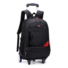 

2021 Children Trolley school Backpack children School Bags For Grils boys kids Backpacks Removable Wheeled Bag teenagers Mochila