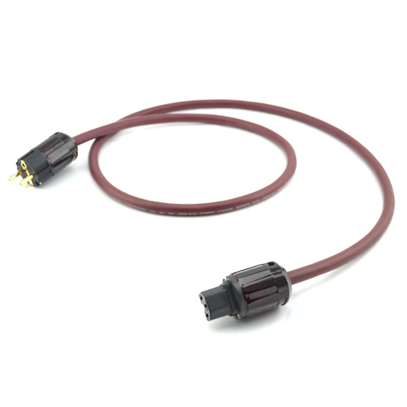 1 pieces Reiticcse cable pure copper Hifi power P-079E/C-79 EU version connectors | Электроника