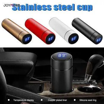 

New Fashion LED Smart Mug Temperature Display Stainless Steel Water Thermal Bottle With LCD Touch Screen Waterproof gift Cup