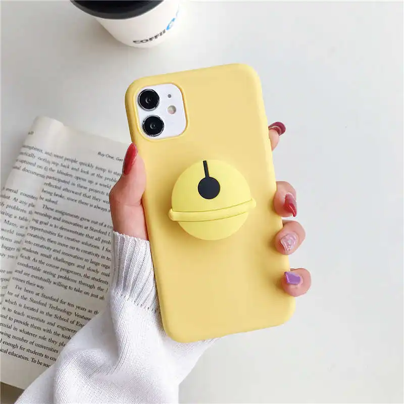3D Cute cartoon holder stand Case For samsung galaxy a50 a70 a20 a30 a40 s8 s9 s10 plus lite note 9 10 8 a7 a8 2018 s7 edge a10