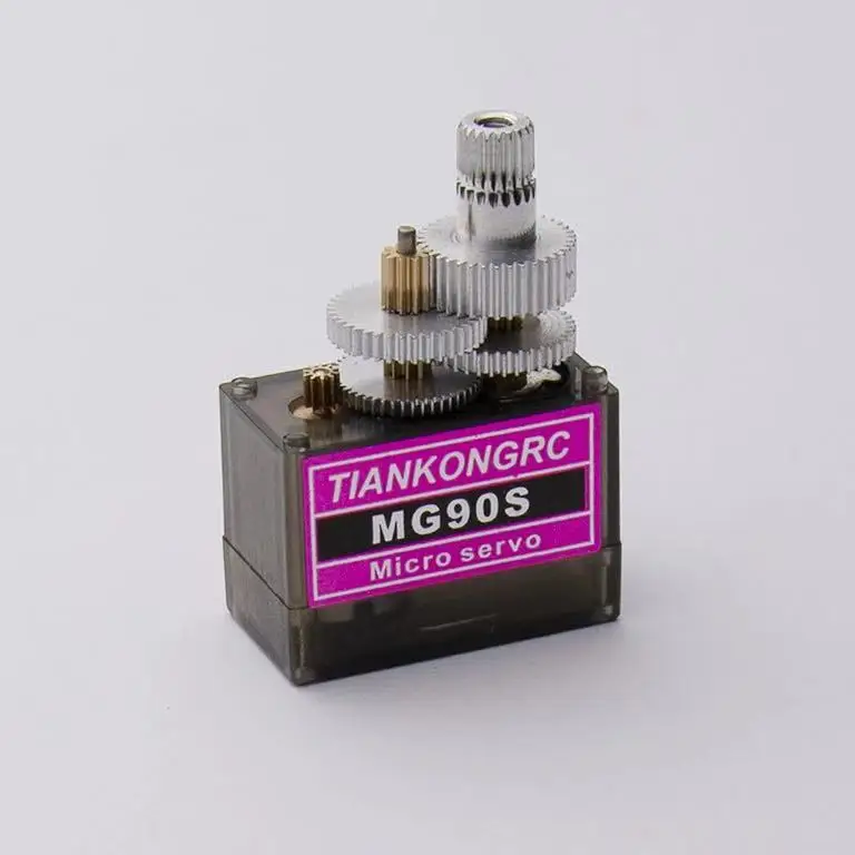 Сервопривод MG90S 9g с металлической шестерней Модернизированный цифровой