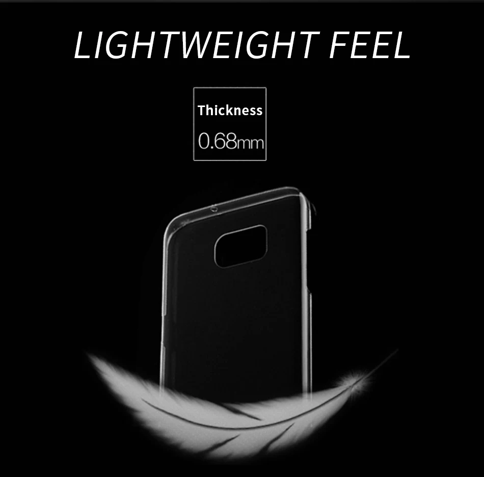 S7 чехол прозрачный плотный чехол Tpu Lcd дисплей samsung Galaxy S7 чехол задняя крышка мягкий кошелек ударопрочный с коробкой