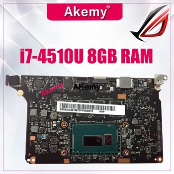 

Akemy VIUU3 NM-A074 Laptop motherboard for Lenovo YOGA2 Pro YOGA 2 Pro Test original mainboard i7-4510U 8GB RAM 5B20G38213