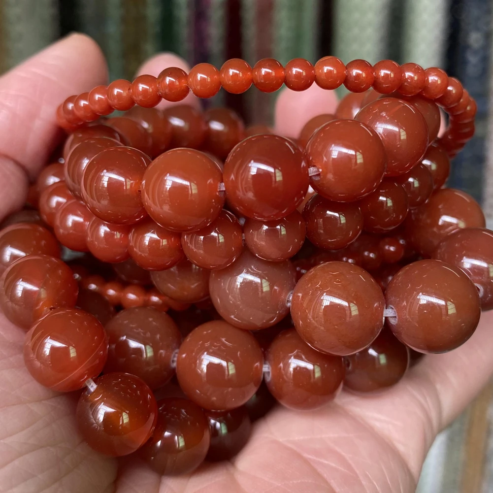 Natural Stone Beads 4 6 8 10mm Tiger Eye Lava Amazonite Turquoises Agates Jaspers Beads For Jewelry Making DIY Bracelet Necklace