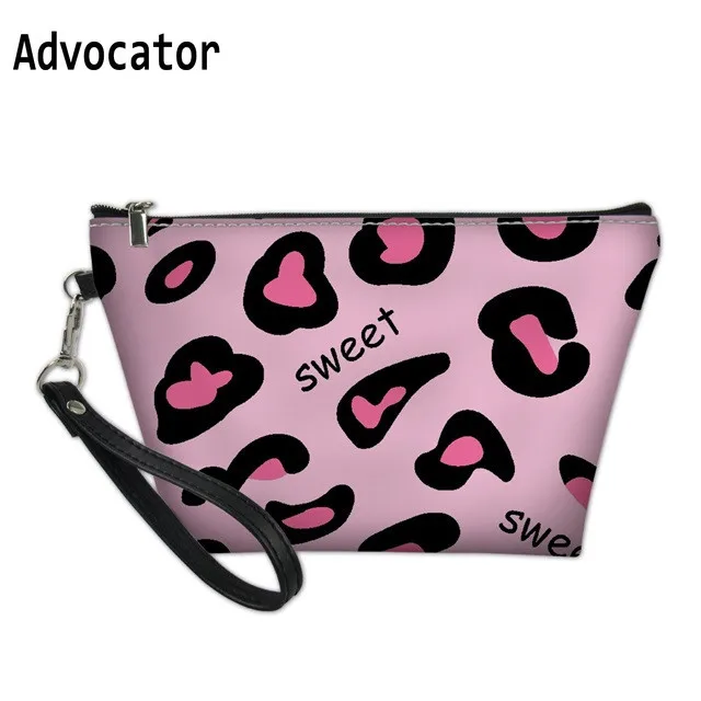 ADVOCATOR Printed3D Leopard PU Хранение Косметики сумка для женщин туалетных принадлежностей Портативная сумка-Органайзер для путешествий несессер Feminina Neceser