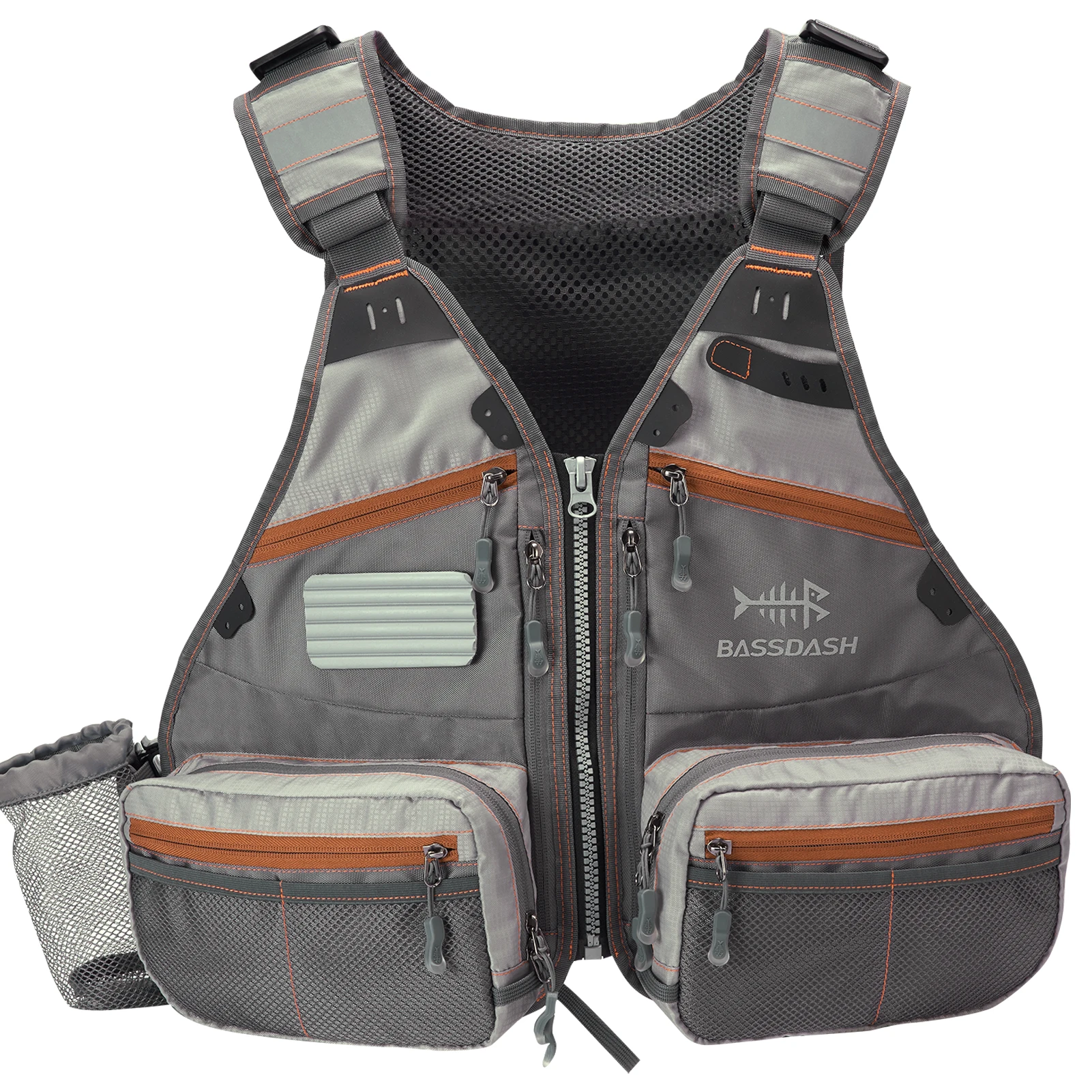 Bassdash Fv07 Fly Fishing Vest For Men And Women Adjustable Size With