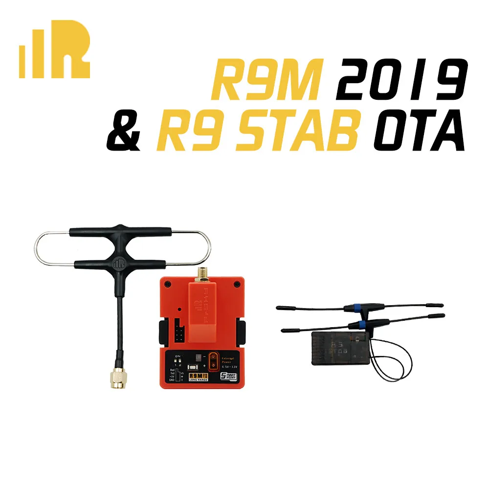 FrSky R9 STAB OTA 900 МГц 16CH приемник дальнего действия и модуль R9M 2019 с установленной