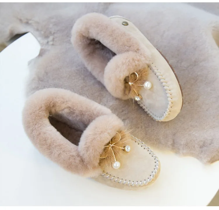 Г., женская обувь на плоской подошве из натуральной овечьей кожи теплые шерстяные зимние сапоги на натуральном меху Модные женские ботинки ботильоны