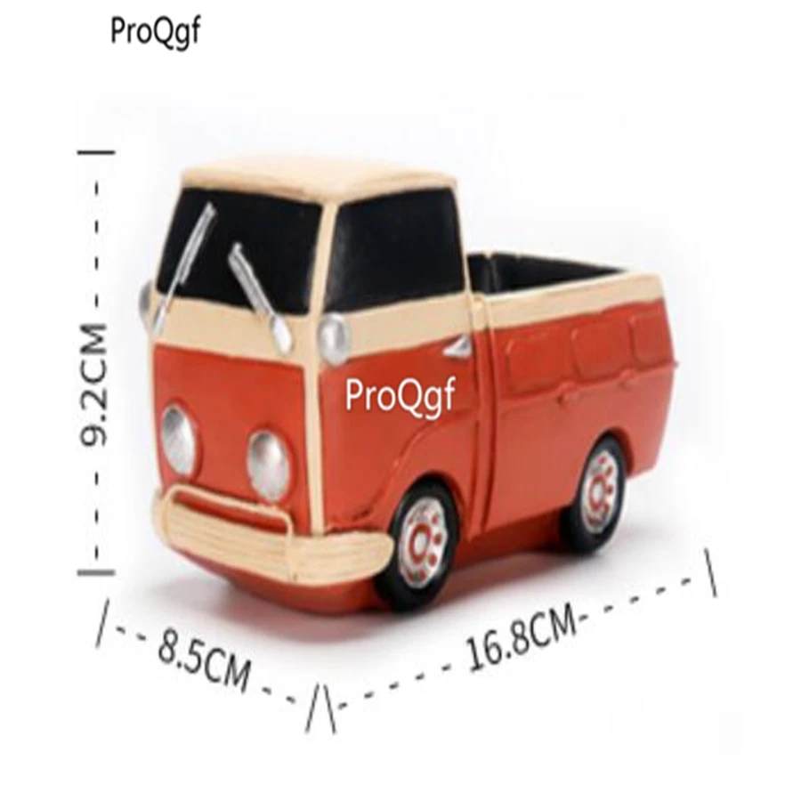 Ngryise 1Pcs A Set Succulent Flower Pot Car Bus shape many choice - Цвет: Многоцветный