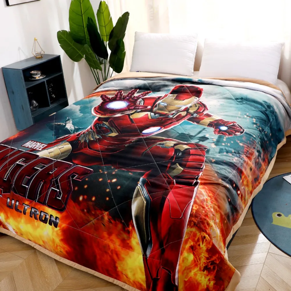 Roupa de Cama Disney Frozen Elsa Neve Bebê Branco Cinderela Padrão Verão Colchas Macio Roxo Vermelho Cobertor Crianças Casa Têxtil 25 Cobertores e mantas