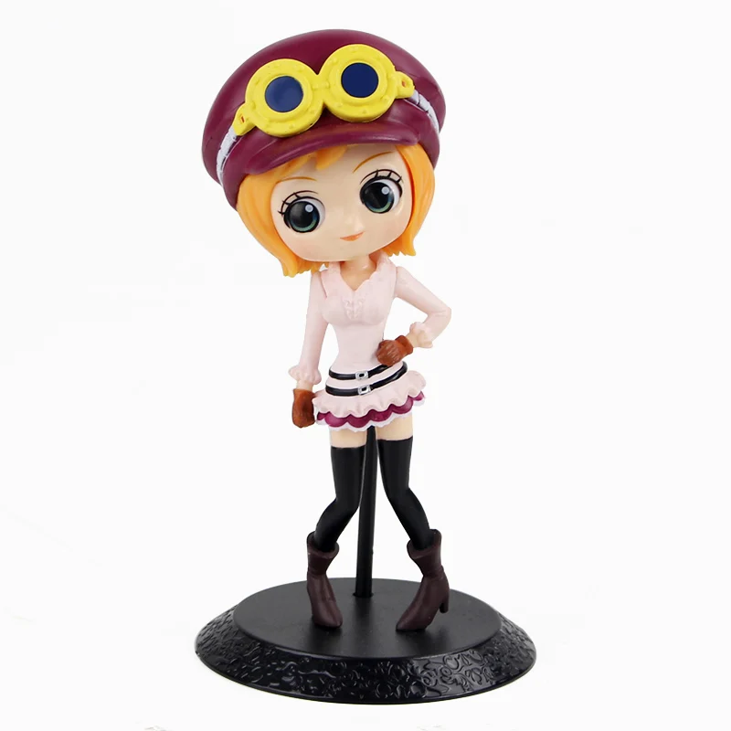 10 стилей 11-15 см одна деталь Qposket Q версия куклы Nami Nefeltari Reiju Shirahoshi коала Боа Хэнкок ПВХ Коллекционная модель игрушки