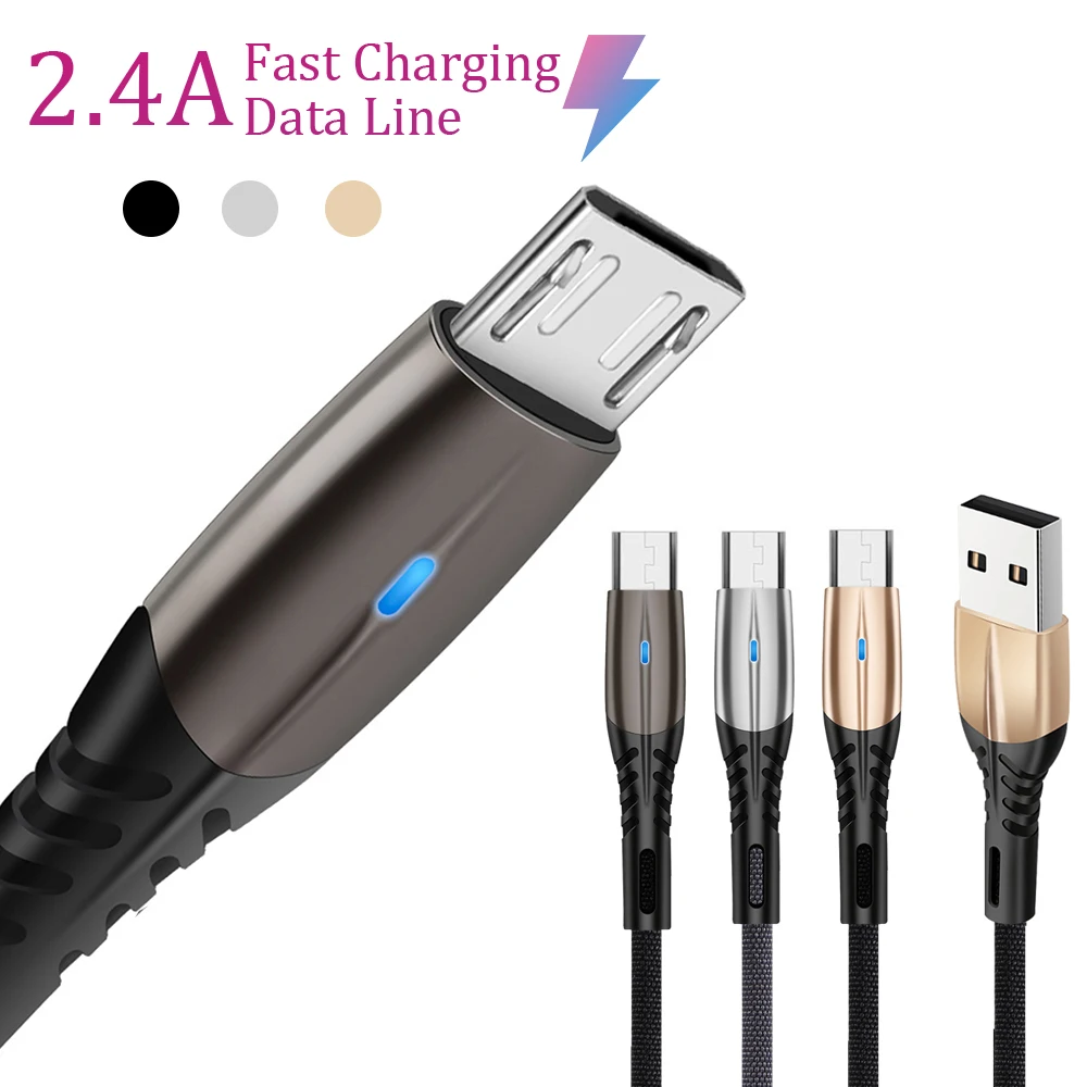 Кабель Micro usb type-C для быстрой зарядки, Кабель Microusb для зарядки и передачи данных для мобильного телефона samsung Android, кабель type-C, кабели для передачи данных