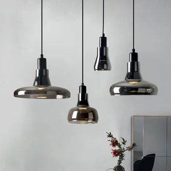 

nordic iron crystal luminaire suspendu chandelier ceiling lustres para quarto dining room luzes de teto nordic decoration home