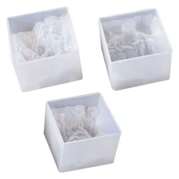 

Silicone Mold Transparent Resin DIY Double Sided Snow Mountain Mould Epoxy Resin Molds for Jewelry Crafts Decorations Making