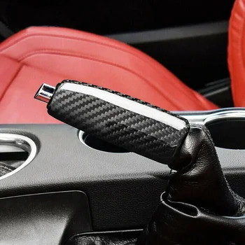

Grip Hard Carbon Trim For Ford Mustang 2015-2019 Replacement Hand Handbrake New