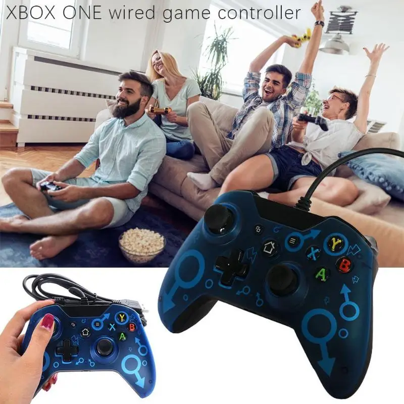 USB проводной игровой контроллер джойстик для Xbox One тонкий предназначен
