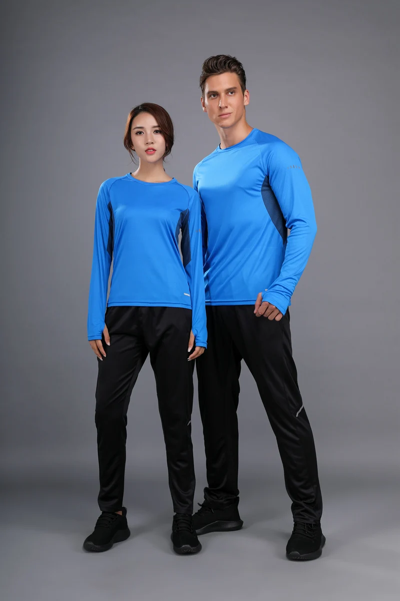 Мужские и женские рубашки с длинным рукавом Rashgard, дышащая спортивная рубашка для бодибилдинга, футболка для бега, футболка для фитнеса, сухая футболка для тренажерного зала