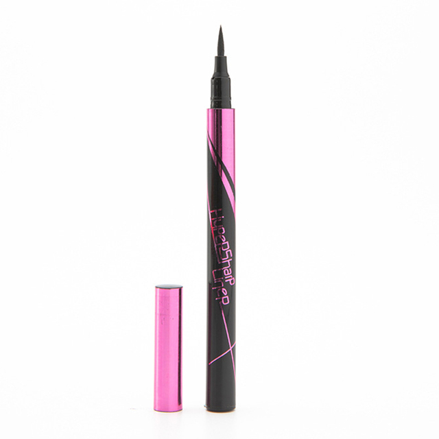 Pen Quick-drying Waterproof Non-smudge Eye Liner Pen Liquid Texture Delicate Soft Eyeliner Pen Cosmetics Makeup Tool