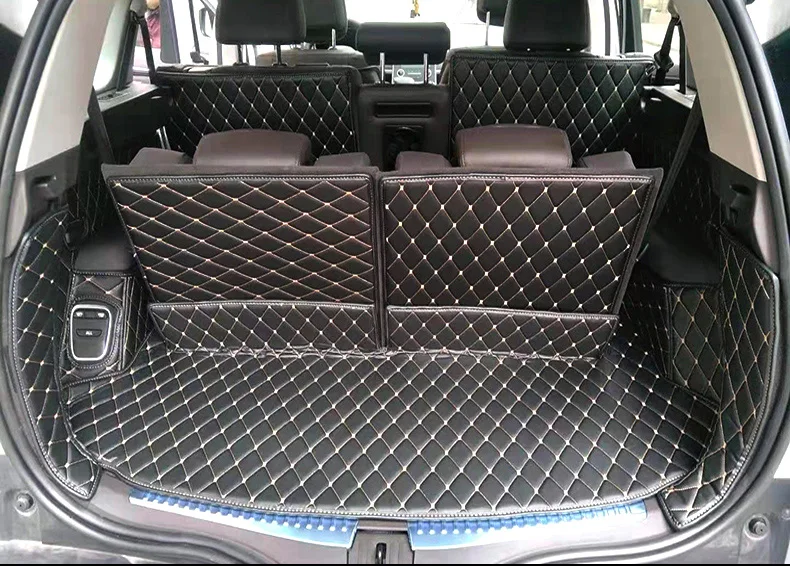 Для renault espace роскошный кожаный коврик для багажника автомобиля ковер для багажника