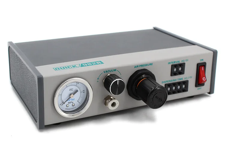 

Automatic glue dispenser manual foot manual control automatic manual timing dispenser QUICK 982B