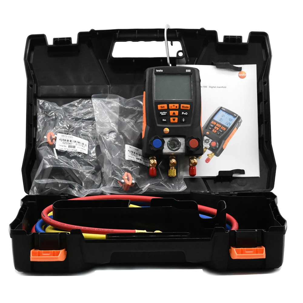 Gauge Refrigeration Testo 550 Digital Manifold