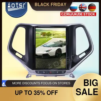 

4G LTE Android 9.0 Car GPS Navigation For JEEP Cherokee 2014+ Car Radio Multimedia Player Tesla Screen Audio Stereo Head Unit 2K