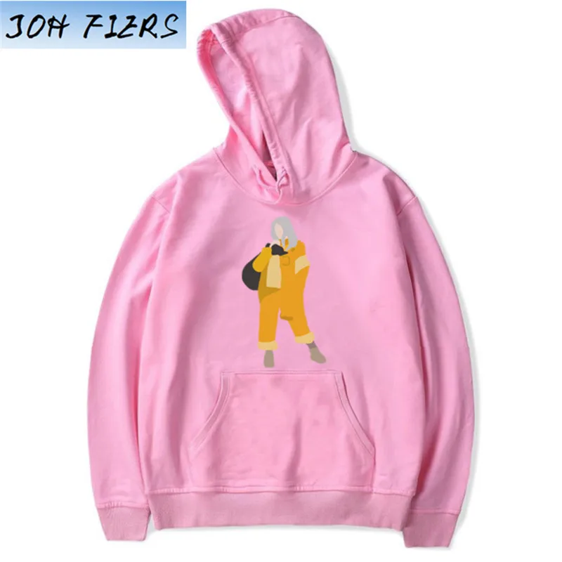 Billie Eilish толстовка женская с длинным рукавом Eilish Merch Lothse унисекс пуловеры Эстетическая Толстовка Топы Dropshop женские тонкие пальто - Цвет: as shown the picture