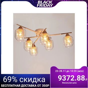 

Chandelier 662430/6 E14 40W white-gold 72x72x20 cm 4625901