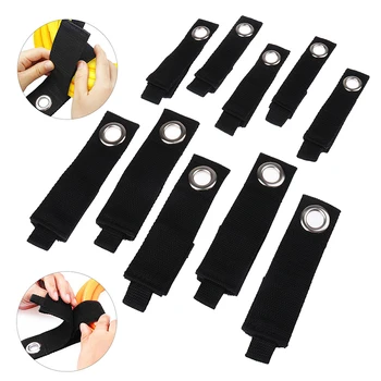 

5/10Pcs Heavy Duty Extension Cord Holder Organizer Hook Loop Storage Cable Strap