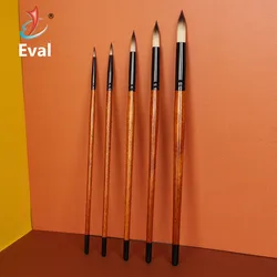 Pinceaux de peinture à la main d'artiste, pinceaux de dessin professionnels pour aquarelle, fournitures d'art scolaires 