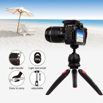 

Universal Professional Foot Stand Travel Aluminum Alloy Tripod Support Stable 360 Degree Camera Non Slip Adjustable Retractable