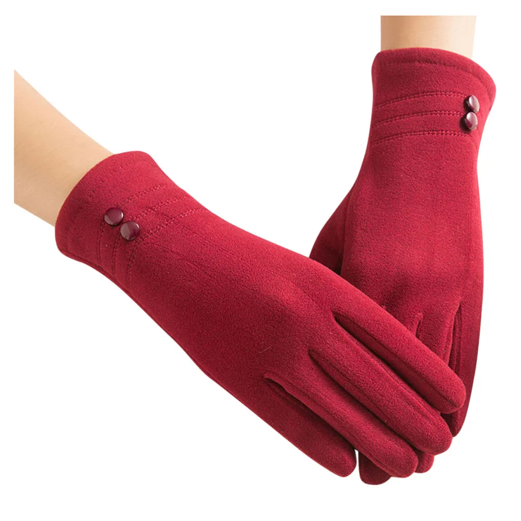 

2019 Women Winter Gloves Warm Gloves Wrist Mittens Driving Ski Glove Outdoor Sport Warm Gloves Mittens Driving Ski Glove New HOT