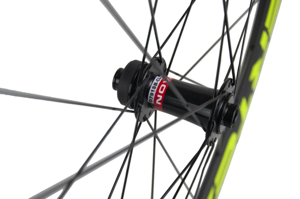 Sale 700C  UCI Carbon Wheels Clincher Bicycle Wheelset 50mm  Road  Bike  Disc Brake Center Lock QR/Alex Thru System 10