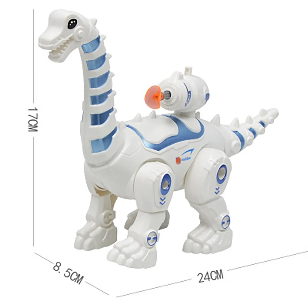 Робот динозавр интеллектуальный пульт дистанционного управления ходьба динозавр игрушка Интерактивная