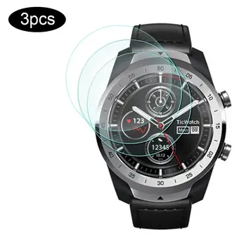 

3PCS Smart Watch Screen Protector Glass For TicWatch Pro 4G Anti-scratch Watch 9H Protective Glass Smartwatch Accessories