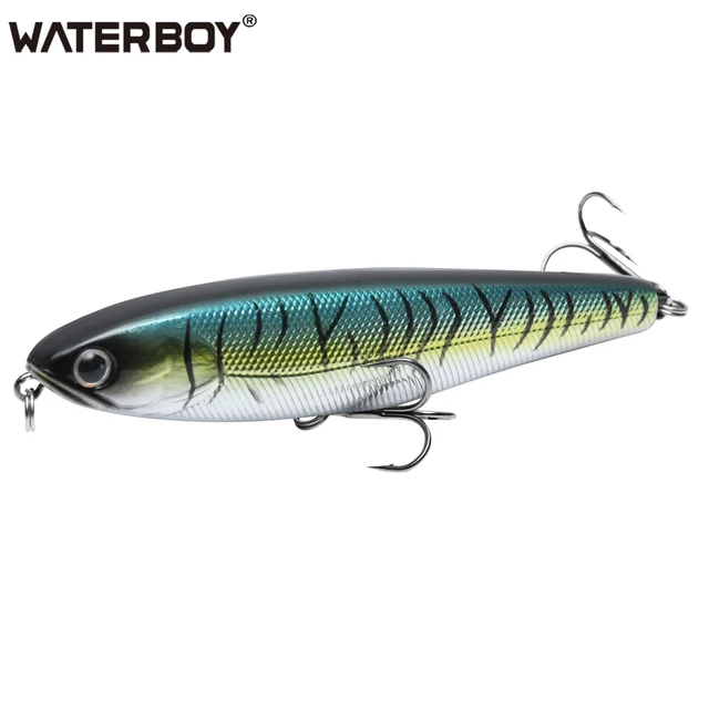 WATERBOY 8.5cm 9.5cm Pencil Fishing Bait Hard Artificial Lure StickBait 30 Colors New Arrive Fish Lure Factory Wobbler Pesca Color 21