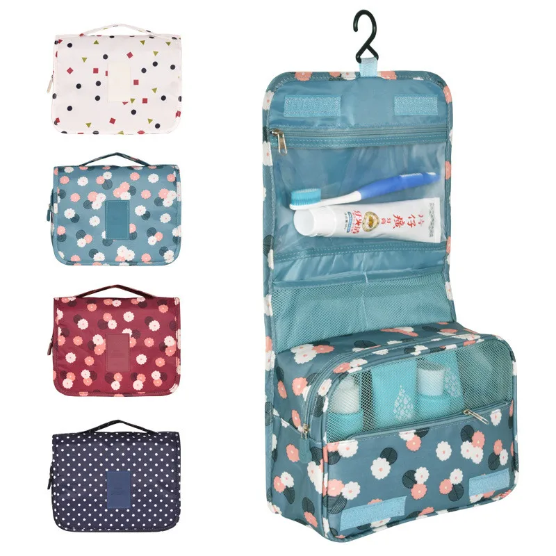Toiletry-Bag Makeup-Bags Hanging Bathroom Travel Waterproof Women for High-Quality
