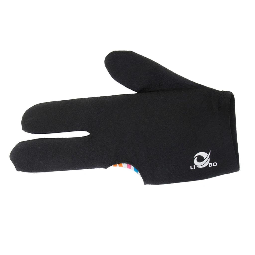 3 Finger Billiard Gloves Pool Cue Gloves for Left/ Right Hand Men/Women