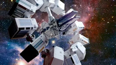 3D бумажная модель для самостоятельной сборки с изображением межзвездного Креста