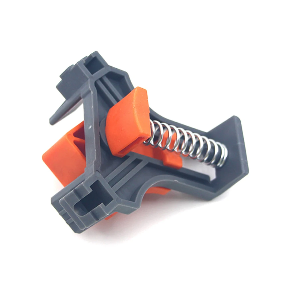 

Hot 4pcs Practical Woodworking 90 Degrees Right Angle Clamp Picture Frame Corner Clamps Clip Suitable for Woodworking Quick Fixi