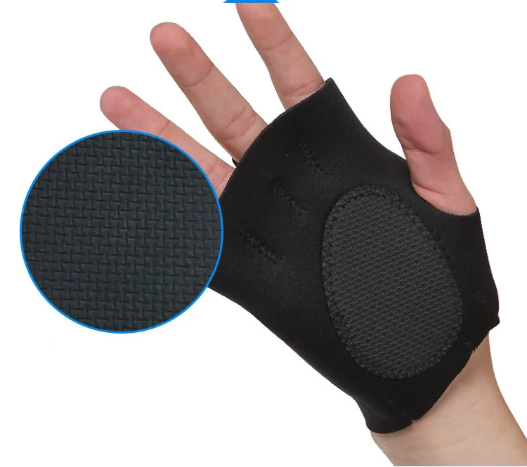 Weight Lifting Gloves Gym Workout Non-slip Gloves Dumbbell Basketball Palm Protection Exercise Weight Lifting Fitness
