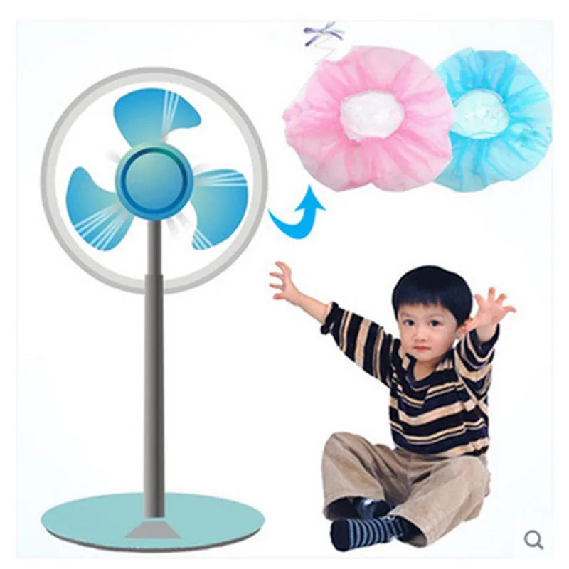 

Home Use Electric Fan Covers for Baby Kids Finger Protector Safety Mesh Nets Cover Fan Guard Home Office Dust Cover
