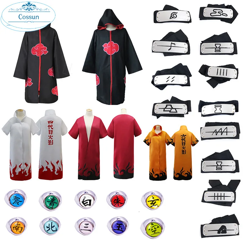 Ботинки в стиле аниме Naruto Хокаге Akatsuki Косплэй костюм uzumaki Итачи Учиха Саске плащ
