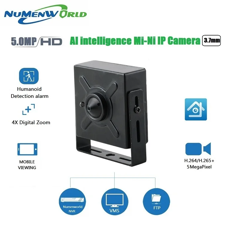 Numenworld IP camera 5.0MP HD webcam CCTV Video camera support-ONVIF P2P Motion Detection RTSP Surveillance Camera Indoor